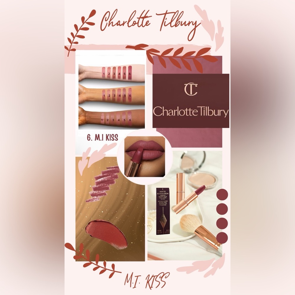 Charlotte Tilbury Matte Revolution Lipstick - M.I Kiss Shade